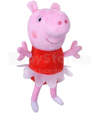 Peppa Pig Art. 25081 Мягкая игрушка Пеппа Балерина, 20 см