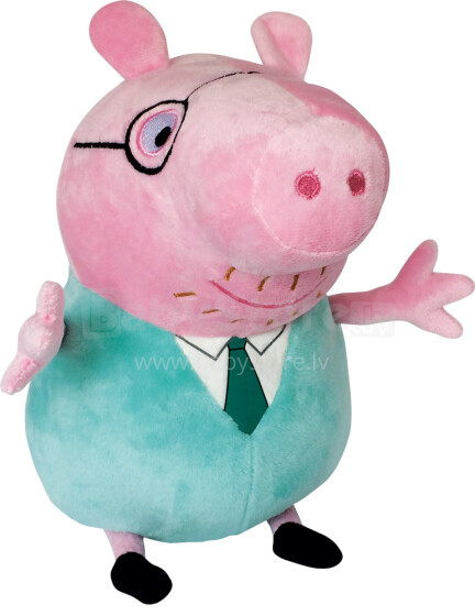 Peppa Pig Art. 25100 Мягкая игрушка Папа Свин, 30 см