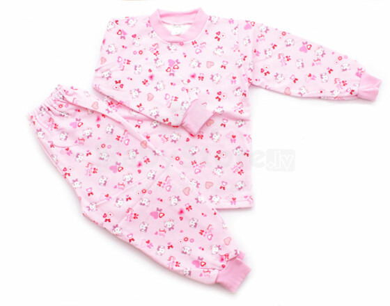 Galatex Art.81880 Lovely Kitty Pink Vaikiška medvilninė pižama