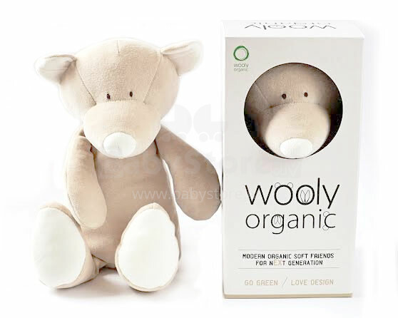 Wooly Organic Art.00101 Pehme mänguasi ÖKO puuvillast, 100% naturaalne