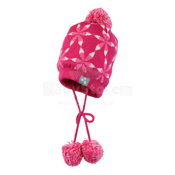 Huppa '16 Eli Art. 8390AW-963 Теплая вязанная шапочка для деток с хлопковой подкладкой (S-M)