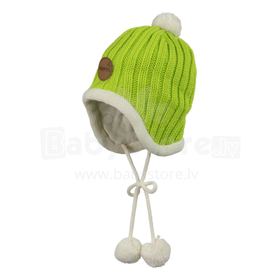Huppa '16 Jakob Art. 8332AW-047 Теплая вязанная шапочка для деток с хлопковой подкладкой (р.XXS-M)