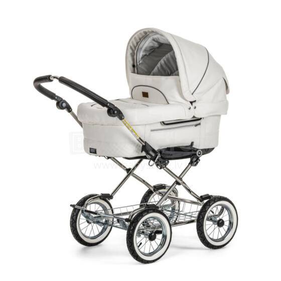 Emmaljunga '17 Mondial Duo Combi Art. 11715 White Leatherette