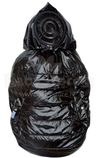 Carryboo menas. 82050 Juodas kengūros krepšio viršelis 4 sezonams