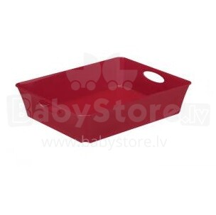 Rotho Living C5 Art.250228 Sand container, red 26.4x21.2x6cm