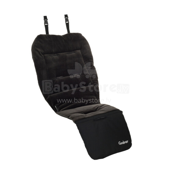 Emmaljunga '17 Soft Seat Pad Art. 62602 Black Mīksts ieliktnis ratiņiem