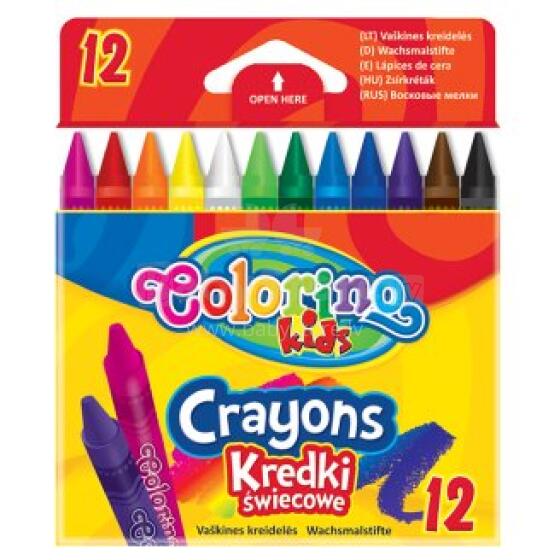 Colorino Kids Art.13314PTR Wax Crayons
