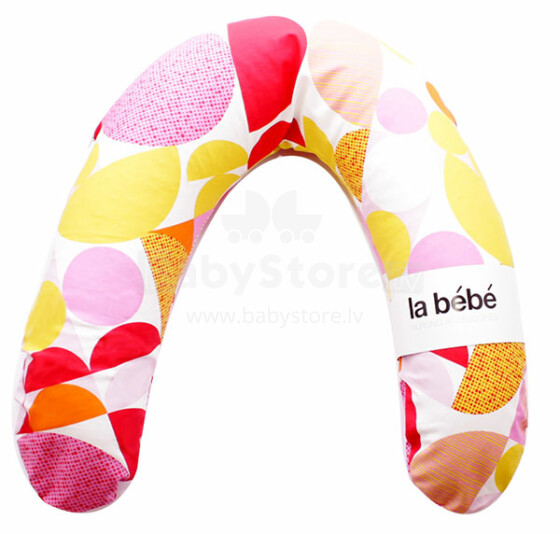 La Bebe™ Rich Cotton Nursing Maternity Pillow Art.82493 Lumikun Подковка для сна, кормления малыша 30*175cm