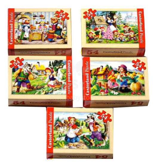 Castorland Art.005406 Baby puzzle - mini puzzle 3+