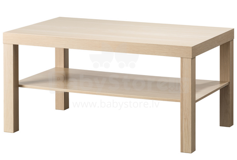 Ikea Art.503.190.29 Lack Журнальный стол, белый, тонированный дуб (имитация)