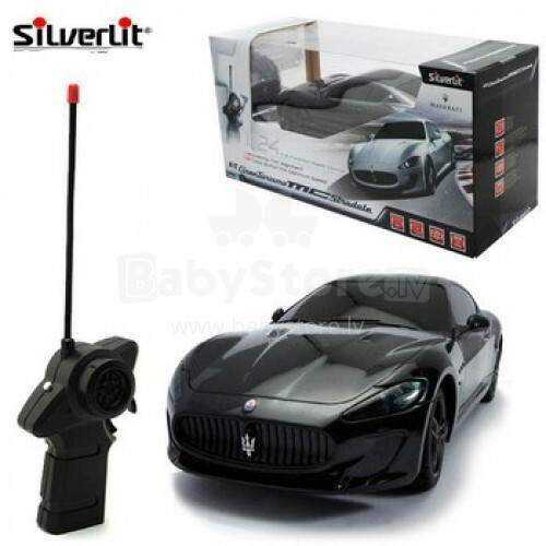 „Silverlit“ menas. 82434 Radijo bangomis valdoma mašina „Maserati Gran Turisomo“ 1:24