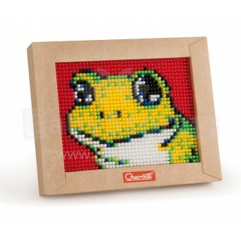 Quercetti Art. Q0823 Мозайка Mini Pixel Art с Изображением Лягушки