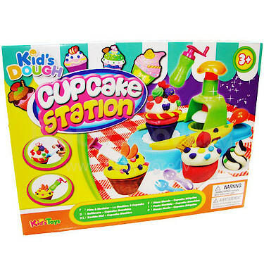 Kid's Dough Art. 11655 Cupcake Station Краски для рисования пальчиками