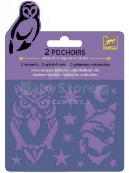 Djeco Small Stencils Nights Art. DJ09742