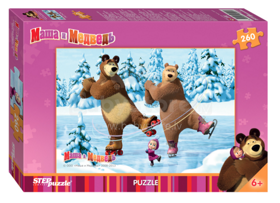 Step Puzzle Art.95022 puzzle Masha and the Bear