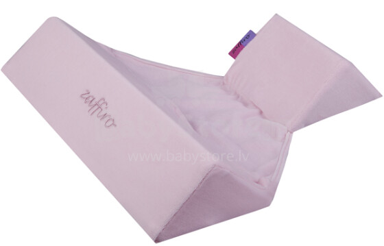 Womar Exclusive Violet Art.122519 Велюровая подушка ограничитель [позиционер] для малышей (2 клина)