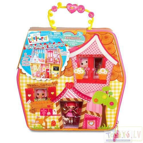 MGA Mini Lalaloopsy Carry Along Playhouse With Sunny Art. 514350 Игровой переносной домик