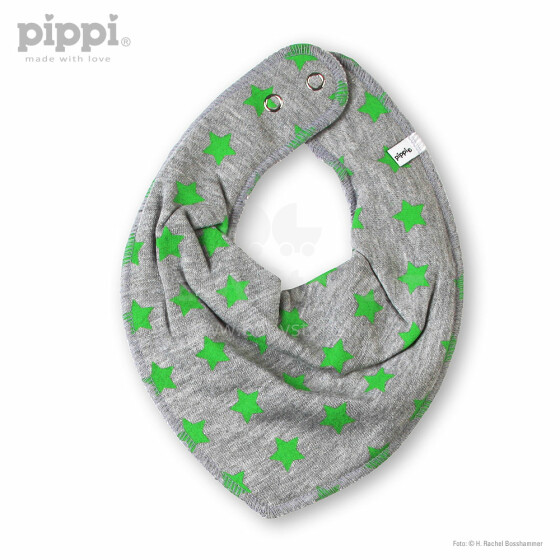 Pippi Art.3402 Детский хлопковый слюнявчик/платочек (1 шт.)