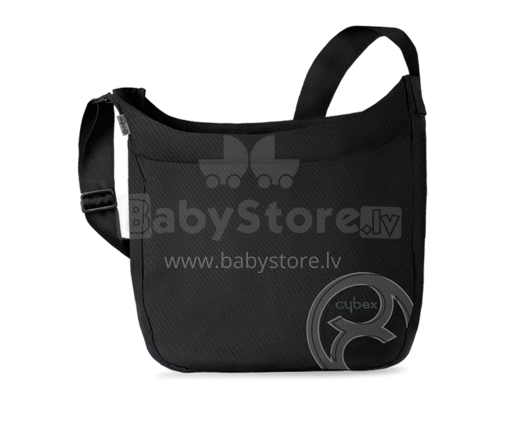 „Cybex '17“ kūdikių krepšys plk. Happy Black praktiškas vežimėlis krepšiui mamai