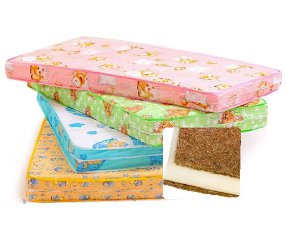 Danpol Art.15902  Matress cocnut with latex 120x60 sm