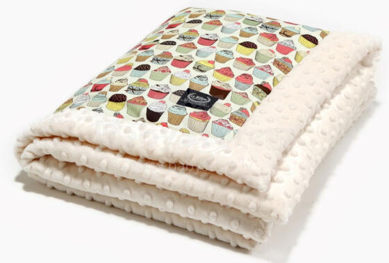La Millou Art. 83419 Infant Blanket Cupcakes Ecru
