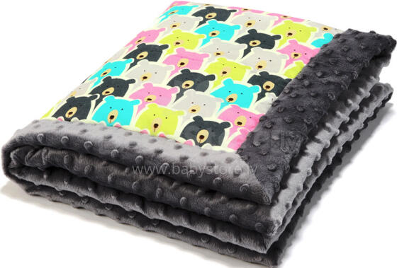La Millou Art. 83420 Infart Blanket Bear Grey