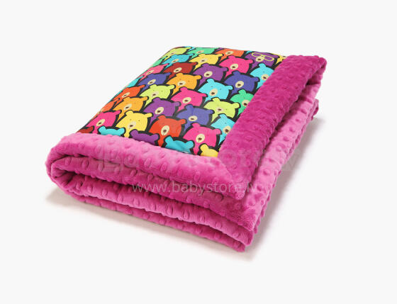La Millou Art. 83421 Infart Blanket Jelly Bears Raspberry