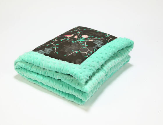 La Millou By Magdalena Rozczka Art. 83440 Infart Blanket Maggie Rose Choco Opal