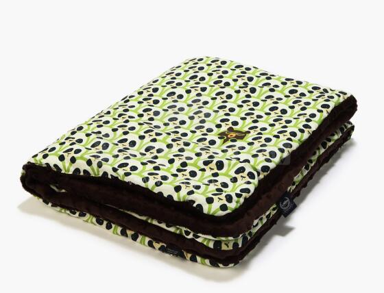La Millou Art. 83458 Toddler Blanket Panda Rang Chocolate 