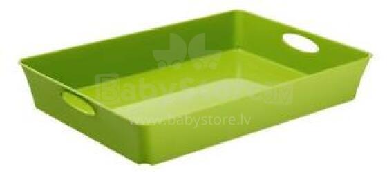 Rotho Grozs Living C4 Art.250003 Smilšu trauks, zaļš 37.5x26.6x6cm