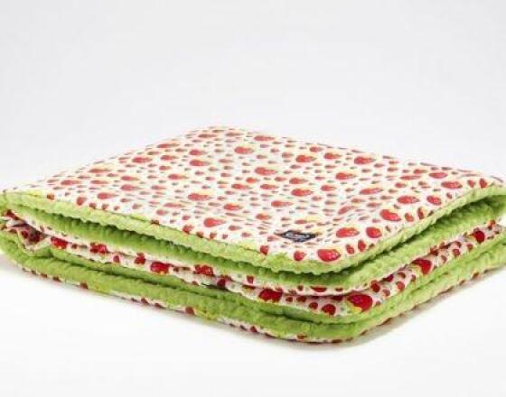 La Millou Art. 83493 Toddler Blanket Strawberry Fields