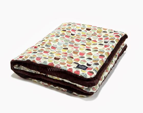 La Millou Art. 83495 Toddler Blanket Cupcakes Chocolate