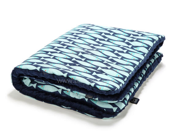 La Millou Art. 83499 Toddler Blanket Po Prostu Sledzik Navy