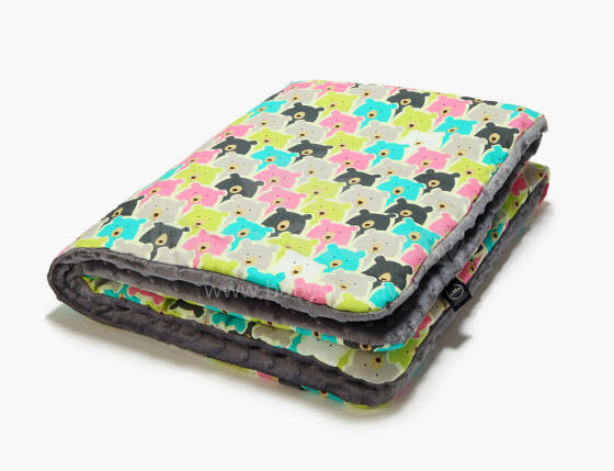 La Millou Art. 83516 Preschooler's Blanket Polar Bears Grey