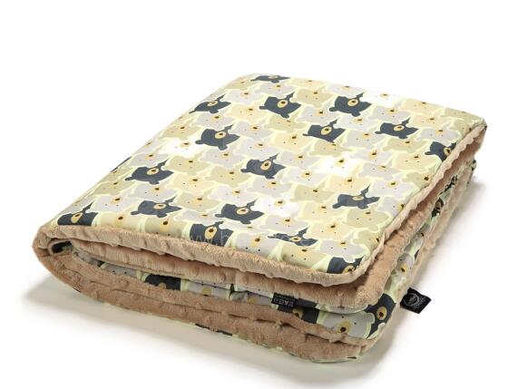 La Millou Art. 83517 Preschooler's Blanket Pure Bears Latte