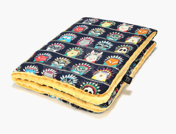La Millou Art. 83542 Preschooler's Blanket Indian Zoo Sunshine