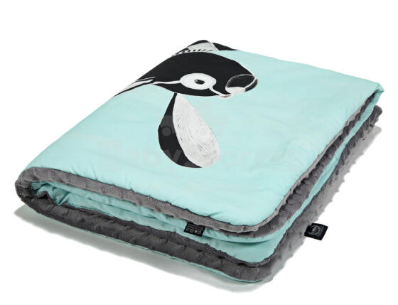 La Millou Art. 83543 Preschooler's Blanket Follow Me Grey