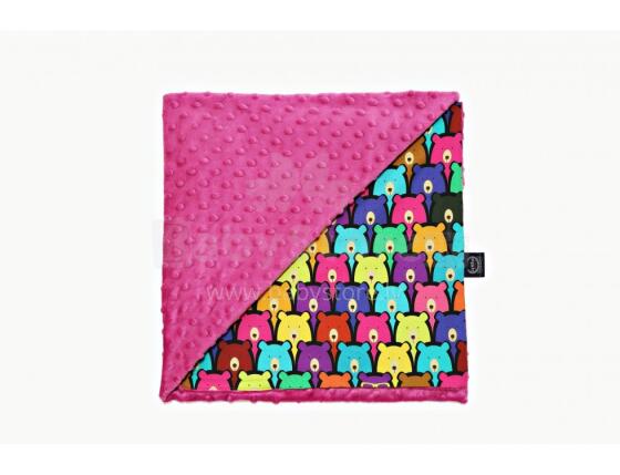 La Millou Art. 83550 Light Blanket M Jelly Bears Raspberry