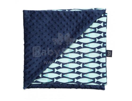 La Millou Art. 83552 Light Blanket M Fish Navy