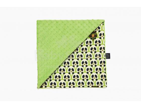La Millou Art. 83557 Light Blanket M Panda Gang Green
