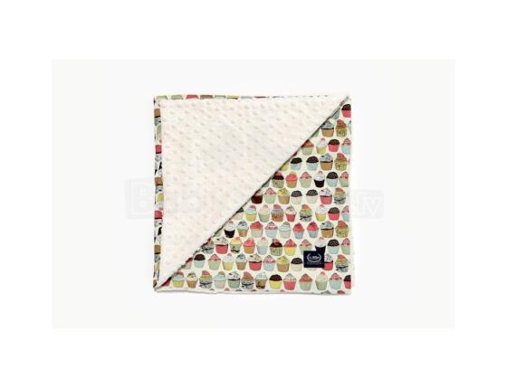 La Millou Art. 83558 Light Blanket M Cupcakes Ecru