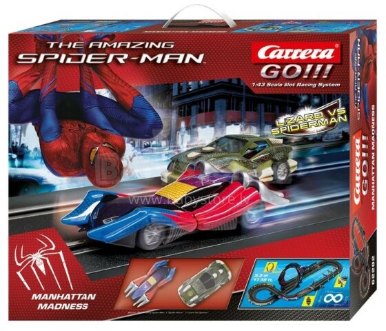 Carrera Гоночная трасса Go The Amazing Spider Man 20062282