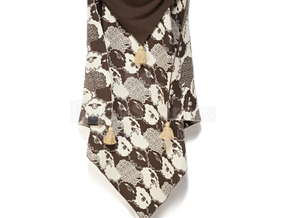 La Millou Art. 83600 Cotton Tender Blanket Latte Sheep