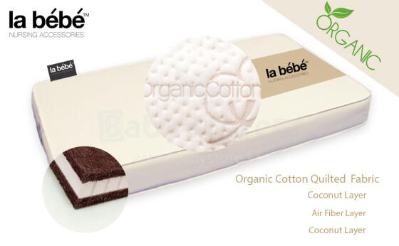 La Bebe™ Cotton Coco-Air-Coco Art.81012 Baby cribbed matress