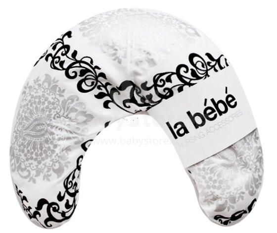 La Bebe™ Mimi Nursing Art.83711 Silver Deco Travel pillow