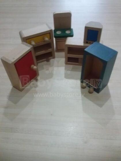Leļļu koka mēbeles BeeBoo 32305