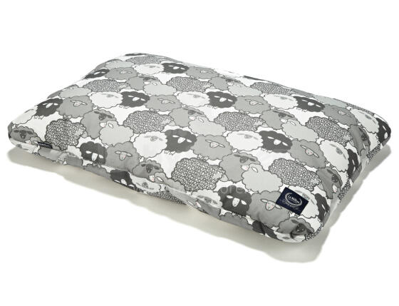 La Millou Art. 83842 Bed Pillow Graphite Sheep Family