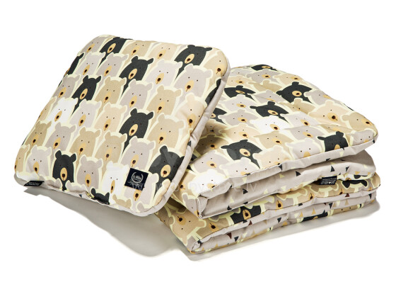 La Millou Art. 84010 Bedclouthes S Pure Bears&Diamonds Высококачественное детское одеяло и подушка