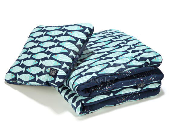 La Millou Art. 84017 Bedclouthes S Fish&Confetti Navy