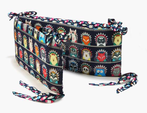 La Millou Art. 84071 Bed Bumper Indian Zoo&Plume